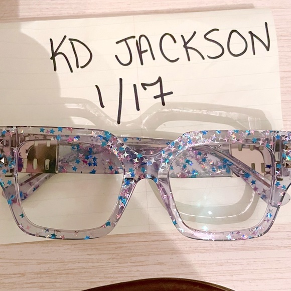 NWOT glitter reading glasses - Picture 1 of 3